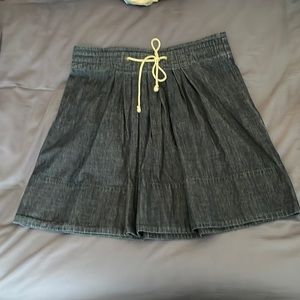 Merona skirt, denim, size medium